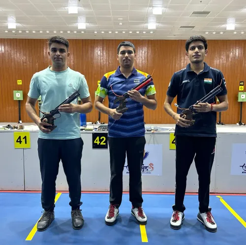 क्या राष्ट्रीय चयन ट्रायल में सुरुचि सिंह और सौरभ चौधरी ने जीता 10 मीटर पिस्टल टी4?