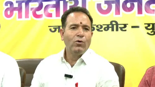 क्या राष्ट्रीय चिह्न को निशाना बनाना, नेशनल कांफ्रेंस की नीच मानसिकता को दर्शाता है?: सुनील शर्मा