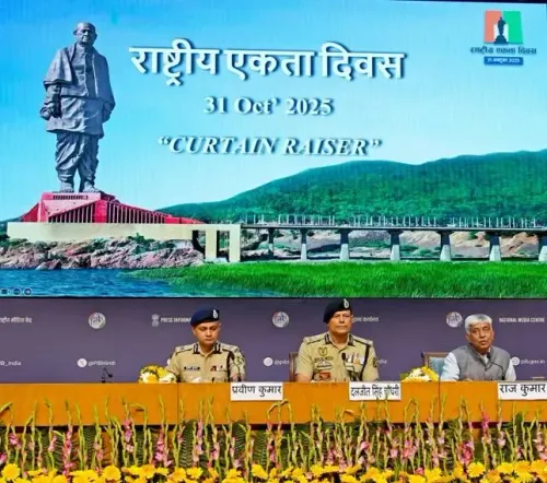 What Grand Celebrations Are Planned for Rashtriya Ekta Diwas on October 31 in Gujarat?