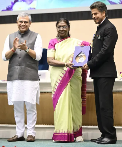 क्या राष्ट्रीय फिल्म पुरस्कार समारोह में कलाकारों ने राष्ट्रपति द्रौपदी मुर्मू के प्रति आभार व्यक्त किया?
