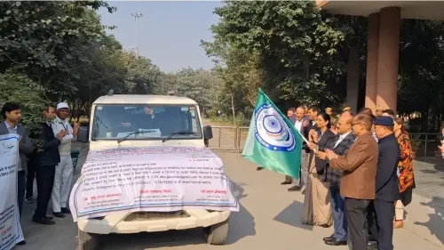 क्या राष्ट्रीय लोक अदालत के प्रचार अभियान को मिली रफ्तार? जिला जज ने वाहनों को दिखाई हरी झंडी