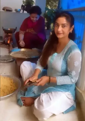 Did Rati Pandey Celebrate Chhath Puja with Traditional Rituals?