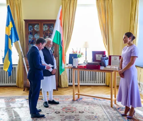 Modi, Sweden PM Kristersson honour Tagore legacy with gifts in Gothenburg