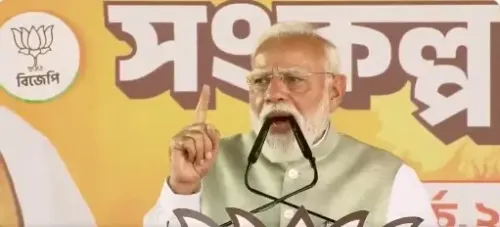 PM Modi Declares Inevitable Government Change in West Bengal