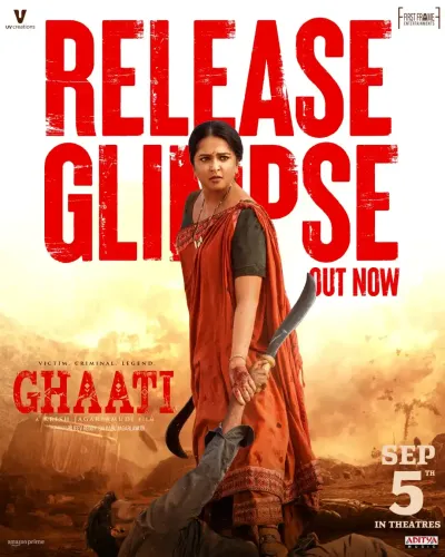 What Can We Expect from the Release Glimpse of Anushka Shetty's 'Ghaati'?