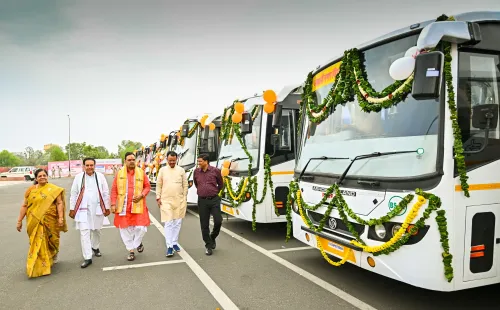 Chief Minister Bhajanlal Sharma Celebrates Rajasthan Day with New Bus Launch