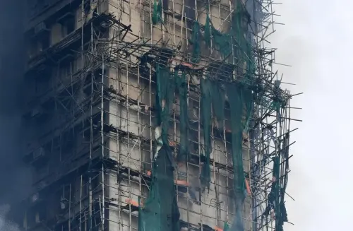 What Actions Are Being Taken After the Fire Incident in Hong Kong?