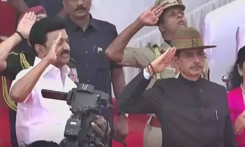 Republic Day Festivities: TN Governor Raises National Flag at Marina Beach