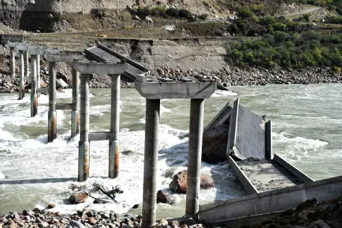 Active tectonic fault confirmed under China's Brahmaputra dam project