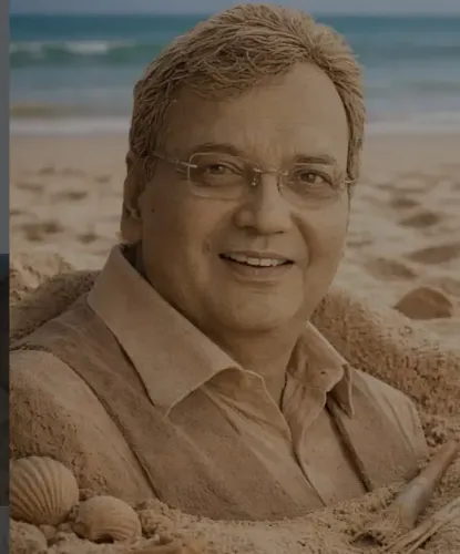 सुभाष घई की खुशी: सुदर्शन पटनायक की रेत कला ने छुआ दिल