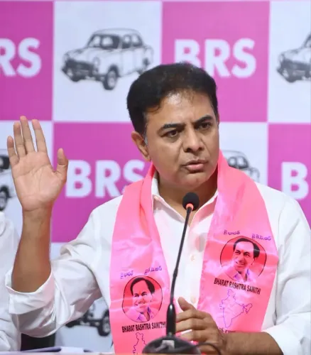 KTR accuses Revanth Reddy, Bandi Sanjay of conspiring to shield POCSO accused son