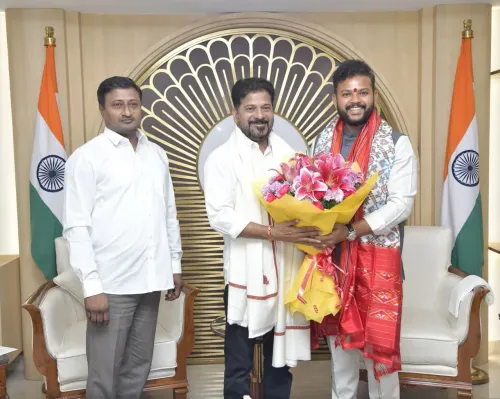 Revanth Reddy Meets Aviation Minister on Adilabad, Mamnoor Airports