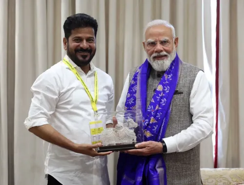Revanth Reddy meets PM Modi, seeks nod for Telangana infra projects