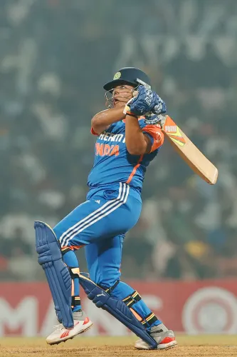 Richa Ghosh Matches Record for Joint-Fastest Fifty in Women’s T20I History Against West Indies