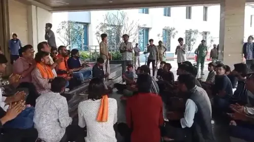 What Happened at Narsee Monjee College in Indore During Valentine's Day Event?
