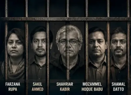 Bangladesh press freedom under siege: Rights body flags journalist crackdown