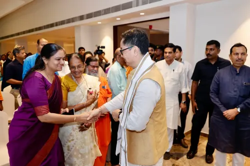 Rijiju Addresses Viksit Bharat Sammelan in Sri Vijaya Puram