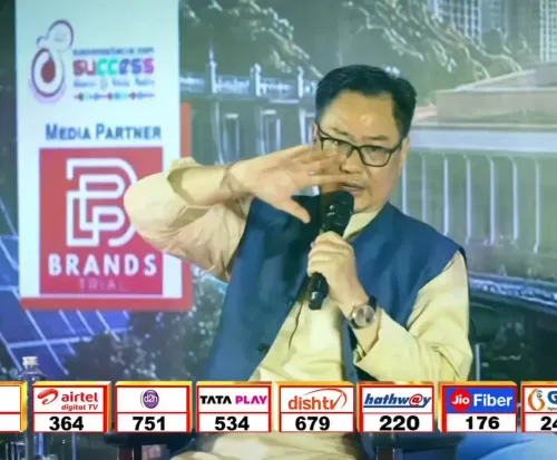 Rijiju at Sudarshan Conclave: Nationalists Feel, Leftists Scheme
