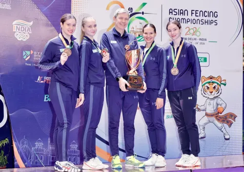 Rijiju attends Asian Fencing Championships 2026 closing ceremony