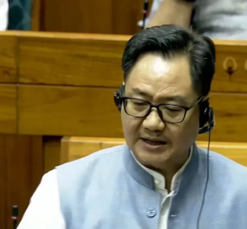 Rijiju Calls Congress 'Irresponsible and Pathetic'