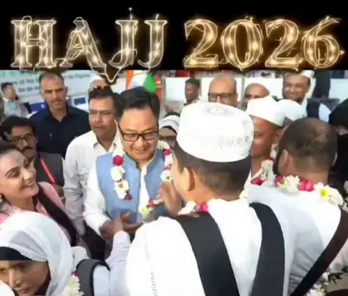 Rijiju Extends Haj Greetings as Pilgrims Gather at Arafat