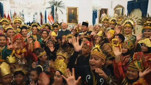 Rijiju Flags India-Indonesia Ties With Flag Emoji Post