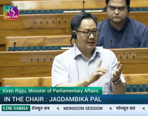 Rijiju: Govt Pushing for Parliament Debate on Paper Leaks