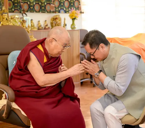 Rijiju Greets Dalai Lama on 91st Birthday, Hails His Compassion