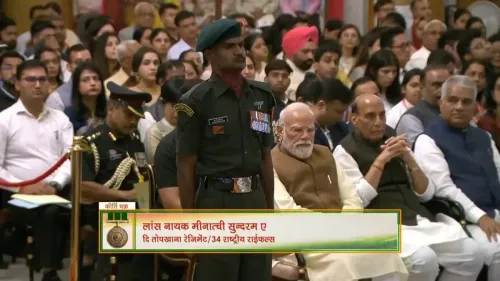 Rijiju Hails Kirti Chakra Awardees, Honours Posthumous Recipients
