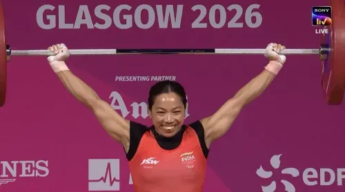 Rijiju Hails Mirabai Chanu's CWG 2026 Gold in 48 kg Weightlifting