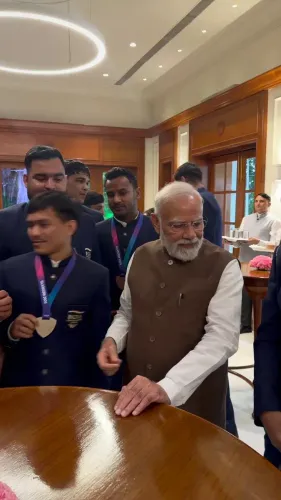 Rijiju hails PM Modi learning boxing from Lovlina Borgohain