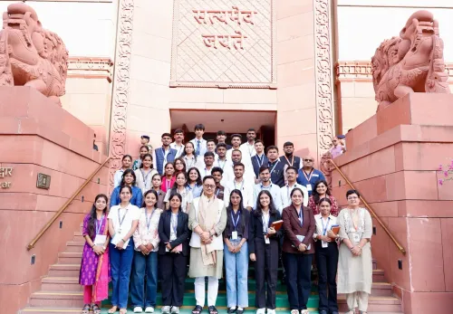 Rijiju Hosts Maharashtra Students at Parliament Under Campus Se Sansad