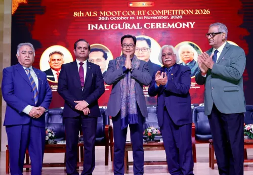 Rijiju inaugurates 8th Amity Law School Moot Court Competition