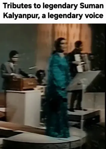 Rijiju mourns death of legendary singer Suman Kalyanpur