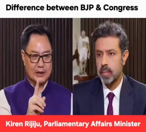Rijiju: Parties Must Serve People, Not Seek Power