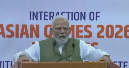 Rijiju: PM Modi meets India's Asian Games 2026 contingent