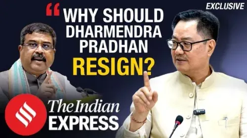Rijiju Shares Video Message on X Amid Parliamentary Outreach