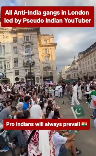 Rijiju Slams Congress Over PoK, Pakistan Flags at London Event