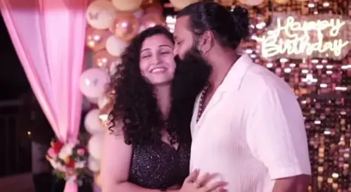 Rishab Shetty Celebrates Wife Pragathi's Incredible Balancing Act on Her Birthday