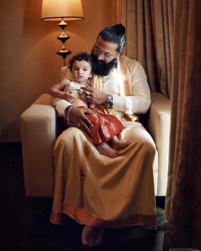 Rishab Shetty Celebrates His Daughter Raadya's Birthday with Heartwarming Moments
