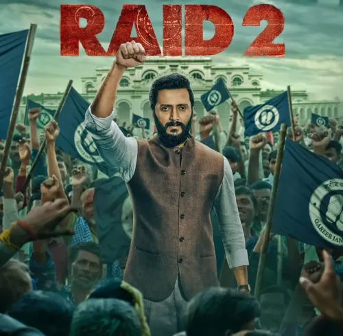 Riteish Deshmukh Steps into Politics with ‘Raid 2’ First Look