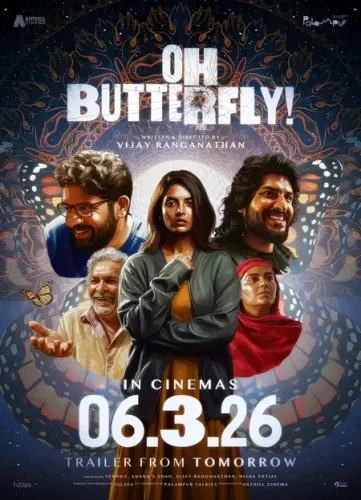 RJ Balaji Unveils Intriguing Trailer for 'Oh Butterfly' Starring Nivedhithaa Sathish