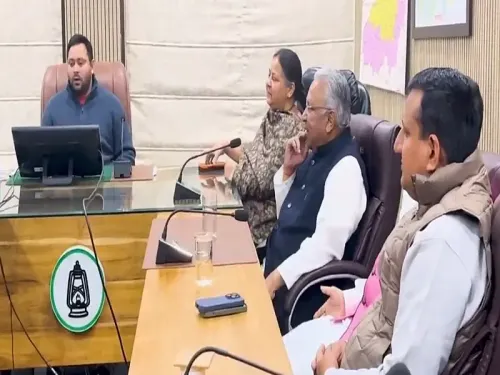 What Strategies Did RJD Discuss at Tejashwi's Residence?