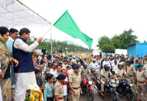 Why is CM Mohan Yadav Urging 2-Wheeler Riders to Wear Helmets and Obey Traffic Rules?