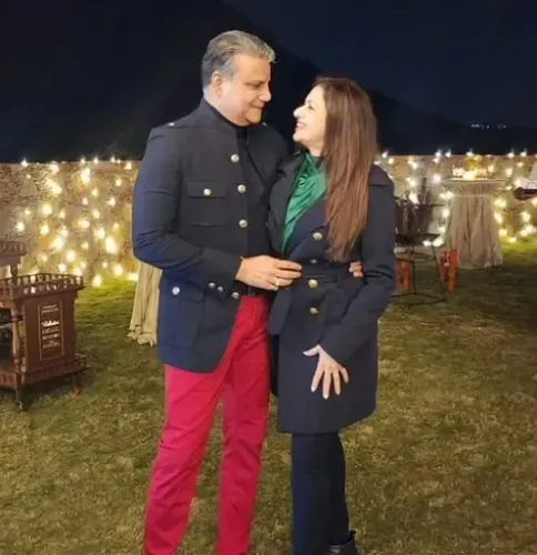 क्या भाग्यश्री ने अपने पति को डेडिकेट किया गाना 'अगर तुम मिल जाओ…'?