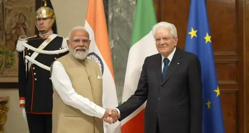 Modi meets Italy's Mattarella in Rome, deepens India-Italy strategic ties