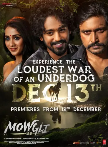 When is Roshan Kanakala and Sakshi-starrer 'Mowgli 2025' releasing?