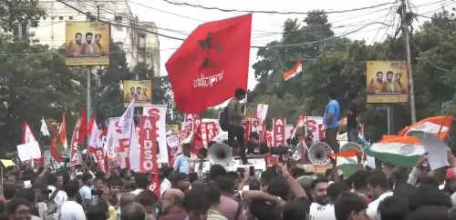 NEET protest clashes: Kolkata's Esplanade turns battlefield after CJP-Left rally