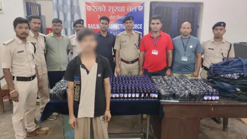 RPF Northeast Frontier Railway busts liquor, drug hauls in May 2026 ops