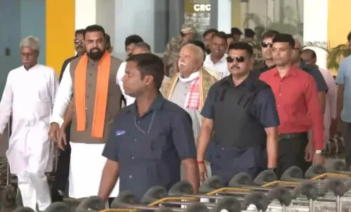 आरएसएस प्रमुख मोहन भागवत पटना पहुंचे, मुंगेर में 3 दिवसीय संघ शिक्षा वर्ग को करेंगे संबोधित